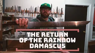 The Return of The Rainbow Damascus + Giveaway Winner
