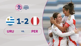 URUGUAY vs. PERÚ [1-2] | RESUMEN | CONMEBOL SUB20 FEM | FASE DE GRUPOS