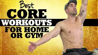 BEST Core Workouts for Home or Gym