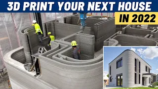 8 Amazing 3D Printed House Projects in 2021