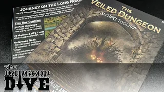 The Veiled Dungeon and The Long Road - RPG Tool Kits from Loke Battle Mats (solo RPG)