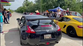 Nissan 370z vs Porsche