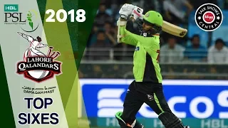 Lahore Qalandars Sixes | Karachi Kings Vs Lahore Qalandars  | Match 8 | 26 Feb | HBL PSL 2018 | PSL