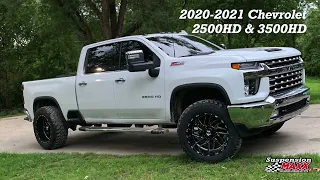 Best leveling kit for your new 2500HD! SuspensionMAXX