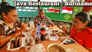 Eating in an Indonesian Restaurant | Paramaribo, Suriname 🇸🇷 🇮🇩