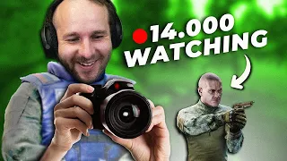 14,000 PEOPLE WATCHED HIS FIRST RAID EVER - PRESStily - Escape from Tarkov
