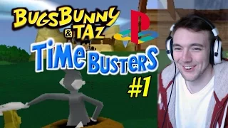 Bugs Bunny & Taz - Time Busters (Part 1 - Granwich) [Facecam PS1 Walkthrough Gameplay]