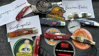 Mail call shout out sneak peek channels #knifecommunity #knifecollection #pocketknifes