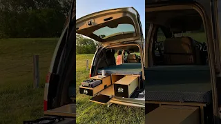 Camper Conversion Box #vanlife #campervan #vanlife #camper #camping #minivanconversion