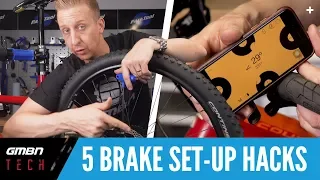 Hydraulic Mountain Bike Brake Setup Hacks | GMBN Top 5