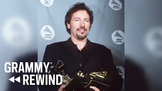 Watch Bruce Springsteen Win A GRAMMY For “Streets of Philadelphia” In 1995 | GRAMMY Rewind