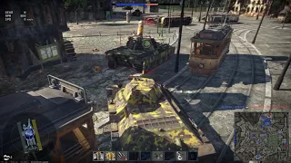 War Thunder!!!  Т-34-57  Подкрался к Panther-D