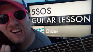 How To Play Older - 5 Seconds of Summer, Sierra Deaton Guitar Tutorial (Beginner Lesson!)