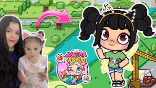 👧CREAMOS A MI HIJA GÉNESIS EN AVATAR WORLD 2.0❤️NOS MUDAMOS A ESTE MUNDO? karola20