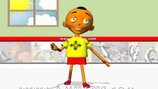 Sample on Amharic Alphabet song from Amahric 4 Kids DVD