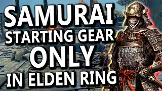 How BROKEN Is Using The Samurai Starting Gear ONLY?