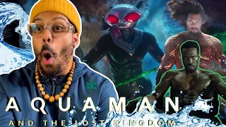 Aquaman and The Lost Kingdom Official Trailer Reaction | Aquaman 2 | DCU