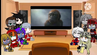 Kaijus/Ultras/Darkness/Eva's react to Godzilla X Kong The New Empire 2024 trailer
