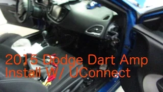 2015 Dodge Dart Amp Install Tips