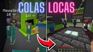 🎨 RECREANDO LOS SQUID CRAFT GAMES 2 | COLAS LOCAS