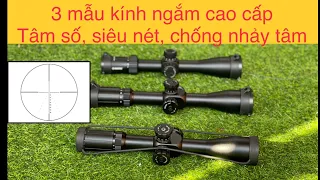 3 MẪU KÍNH NGẮM PCP CAO CẤP CHỐNG NHẢY TÂM, TÂM SỐ, TÂM KHẮC KÍNH, SIÊU NÉT GIÁ 1800K | KÍNH BSA