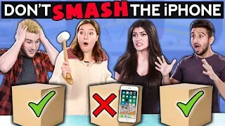 Don't SMASH The iPhone (Couple vs BFFs) | Challenge Chalice