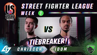 ChrisCCH (Luke) vs. iDom (Poison) - FT1 - Street Fighter League Pro-US 2022 Week 1