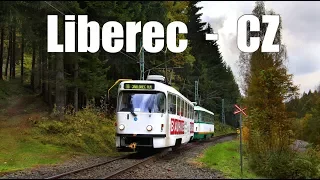 LIBEREC TRAM - Die 1000mm-Linie "11" nach Jablonec  (2017)