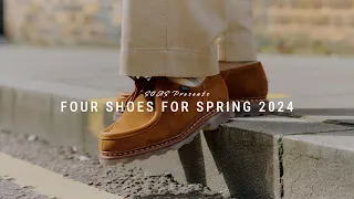 Our Favourite Mens Shoes for Spring 2024! | Paraboot | G.H. Bass & Co | Flower Mountain | Moonstar