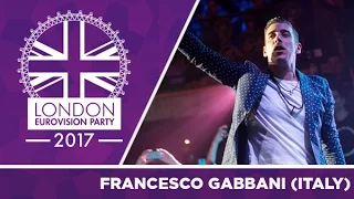 Francesco Gabbani - Occidentali's Karma (Italy) | LIVE | 2017 London Eurovision Party