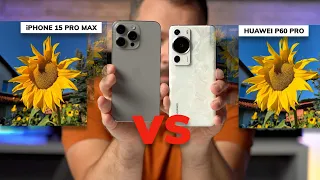 iPhone 15 Pro Max vs Huawei P60 Pro | Który robi lepsze zdjęcia? Porównanie