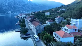 Prčanj 31.08.2022., @Montenegro, drone footage