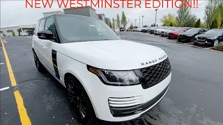 The 2021 Range Rover Westminster!