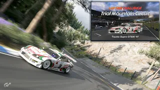 GT7 - SUPRA GT500 - Lap Time Challenge - Trial Mountain