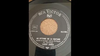 Lucky Jones - Au Rythme De La Guitare ( Rare old belgian 7' )