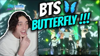 South African Reacts To BTS - Butterfly [Comeback stage]  (Butterfly Show Music core)