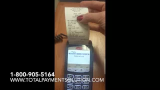 How to reprint a receipt on an Ingenico ICT220
