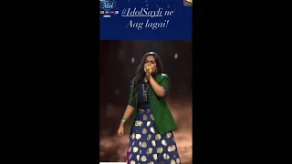 Indian Idol sayli kamble 2021 Tip tip barsa paani performance se sab hue shock  #trendingtopics💖