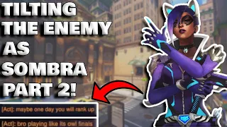 Tilting the enemy team as Sombra in Overwatch 2