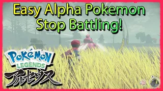 How to Catch ANY Alpha Pokemon | Legends: Arceus