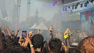 Burning Witches - Unleash the Beast live at Bangalore Open Air 2024