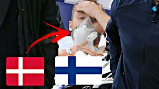 Eriksen wird Ohnmächtig ... | Dänemark gegen Finnland | EM 2020