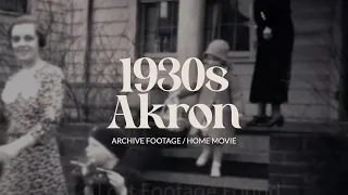 Akron, Ohio Suburbs in the 1930s