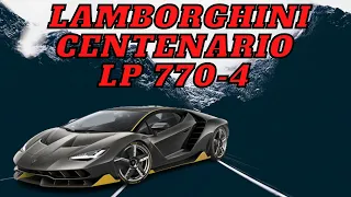 Lamborghini Centenario LP 770-4 testing drift driver on Forza Horizon 5｜Steering Wheel Logitech G29