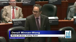 Toronto Councillor Minnan-Wong in favour of Lucy Troisi for Pam McConnell's seat