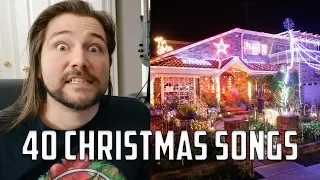 Describing 40 Christmas Songs in 1 Sentence or Less | Mike The Music Snob Reacts