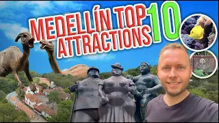 Here are the TOP 10 ESSENTIAL Attractions to Visit in Medellin!