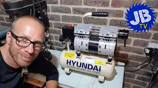Hyundai Super Silent Air Compressor - Ideal for the workshop