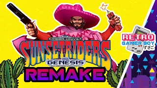 Sunset Riders Remake on Sega Genesis & Mega Drive