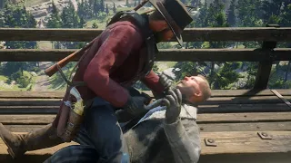 Red Dead Redemption 2 - Funny & Brutal moments Vol.1 (Euphoria Ragdolls)